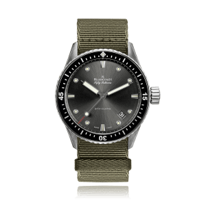 Pre owned blancpain fifty fathoms hotsell